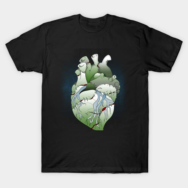Monster Heart T-Shirt by schockgraphics